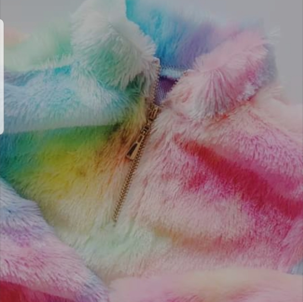 Women's tie dye fleece